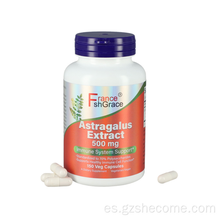 Astragalus membranaceus soporte inmune cápsulas de astrágalo